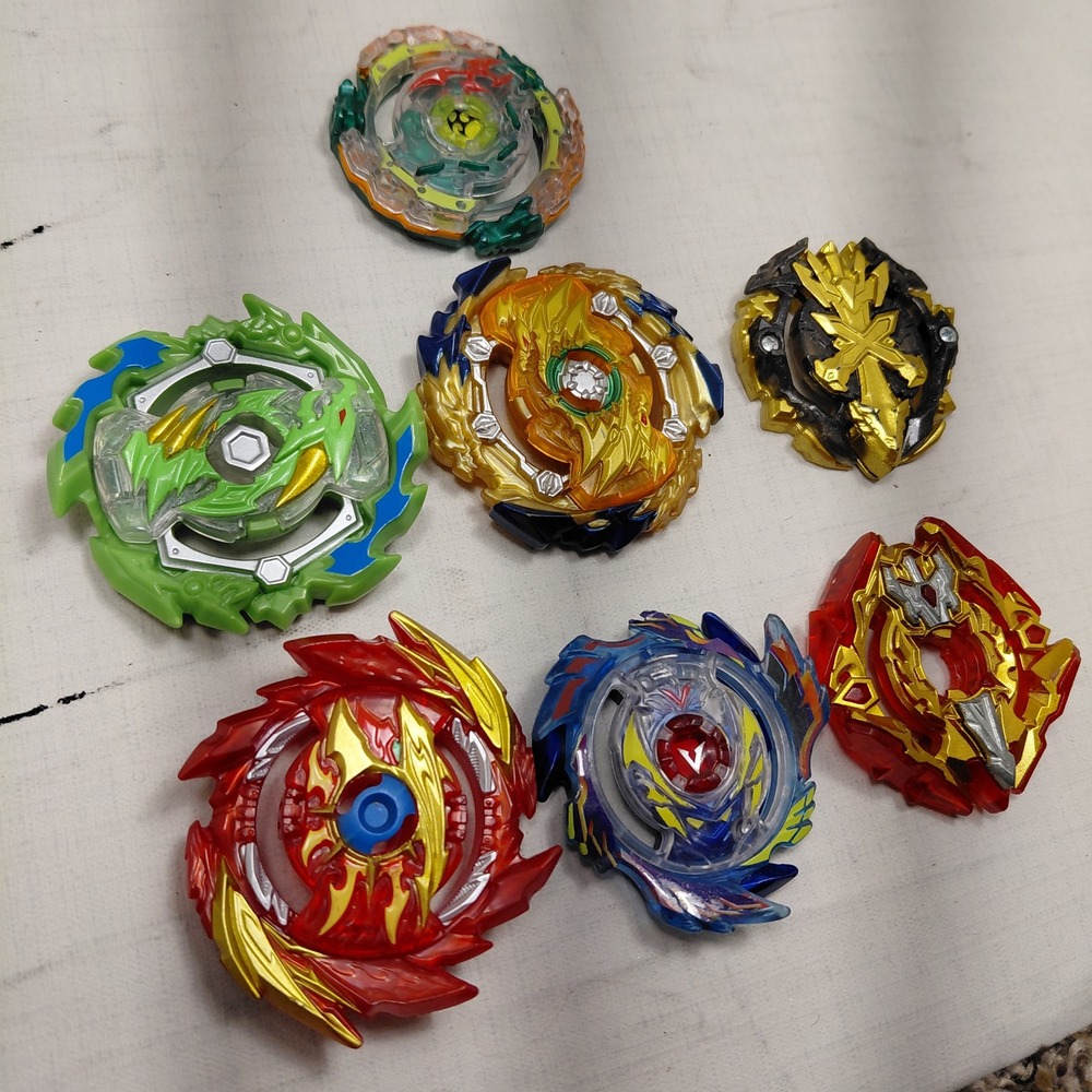 Hasbro Beyblade Burst Energy Layer Lot 7pc Valtryek Spryzen Xcalius Luinor Mixed - Picture 3 of 8